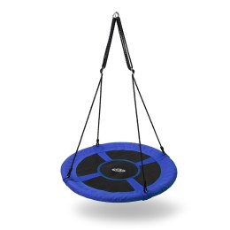 Huśtawka Bocianie gniazdo NILS CAMP NB5031 niebieskie średnica 100 cm
