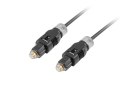 Kabel Lanberg CA-TOSL-10CC-0010-BK (Toslink M - Toslink M; 1m; kolor czarny)