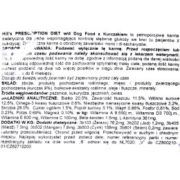 Karma Hill's Prescription Diet z kurczakiem 1,5kg