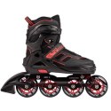 Łyżworolki NILS Extreme NA14174 A czarno-czerwone rozm. M (35-38)