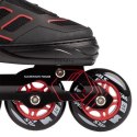Łyżworolki NILS Extreme NA14174 A czarno-czerwone rozm. M (35-38)