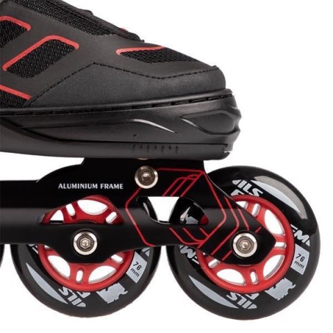 Łyżworolki NILS Extreme NA14174 A czarno-czerwone rozm. M (35-38) Łyżworolki NILS Extreme NA14174 A czarno-czerwone rozm. M (35-38)