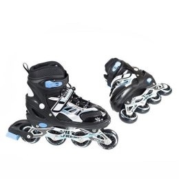 Łyżworolki NILS Extreme NJ1828 A czarne rozm. M (35-38)