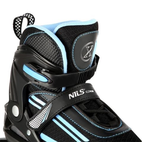 Łyżworolki NILS Extreme NJ19803A LED niebies rozm. L (39-42) Łyżworolki NILS Extreme NJ19803A LED niebies rozm. L (39-42)