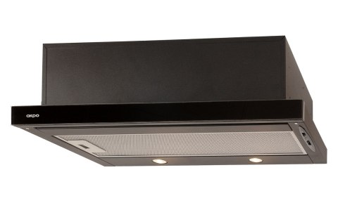 Okap podszafkowy teleskopowy AKPO WK-7 LIGHT ECO GLASS 50 CZARNY (500mm; kolor czarny; front czarne szkło) Okap podszafkowy teleskopowy AKPO WK-7 LIGHT ECO GLASS 50 CZARNY (500mm; kolor czarny; front czarne szkło)