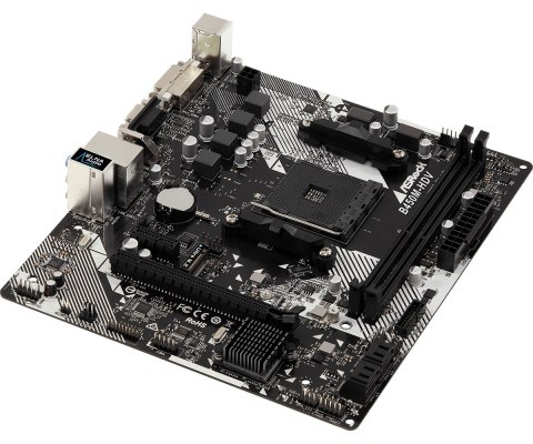 Płyta główna Asrock B450M-HDV R4.0 (AM4; 2x DDR4 DIMM; Micro ATX) (WYPRZEDAŻ) Płyta główna Asrock B450M-HDV R4.0 (AM4; 2x DDR4 DIMM; Micro ATX) (WYPRZEDAŻ)