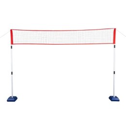 Siatka multifunkcyjna Nils NT0300 3w1 badminton + tenis + siatkówka, pokrowiec w zestawie