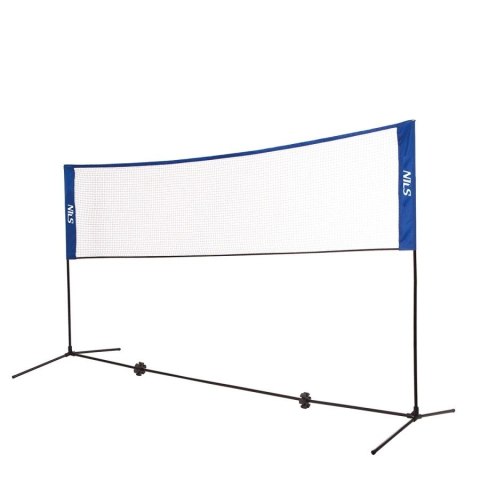 Siatka multifunkcyjna Nils NT7111 3w1 badminton + tenis + siatkówka, pokrowiec w zestawie Siatka multifunkcyjna Nils NT7111 3w1 badminton + tenis + siatkówka, pokrowiec w zestawie