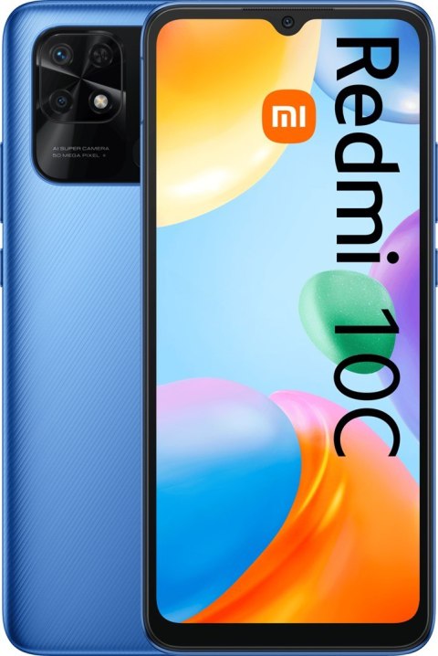 Smartfon Xiaomi Redmi 10C 3/64GB Niebieski (WYPRZEDAŻ) Smartfon Xiaomi Redmi 10C 3/64GB Niebieski (WYPRZEDAŻ)