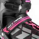 Łyżworolki NILS Extreme NA11002 czarno-fioletowe rozm. L (39-42)