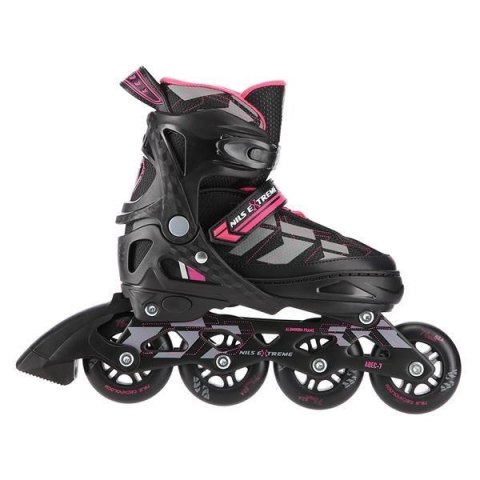 Łyżworolki NILS Extreme NA11002 czarno-fioletowe rozm. M (35-38) Łyżworolki NILS Extreme NA11002 czarno-fioletowe rozm. M (35-38)