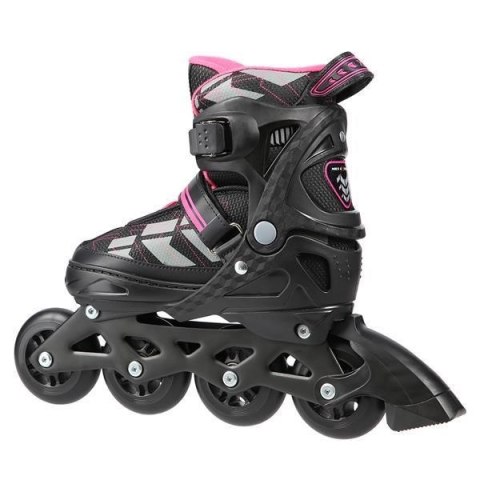 Łyżworolki NILS Extreme NA11002 czarno-fioletowe rozm. M (35-38) Łyżworolki NILS Extreme NA11002 czarno-fioletowe rozm. M (35-38)