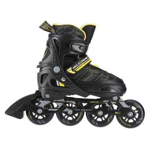 Łyżworolki NILS Extreme NA11002 czarno-żółte rozm. L (39-42) Łyżworolki NILS Extreme NA11002 czarno-żółte rozm. L (39-42)