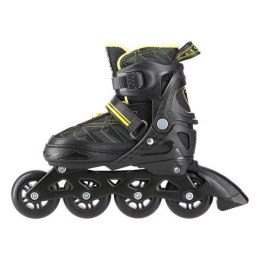 Łyżworolki NILS Extreme NA11002 czarno-żółte rozm. M (35-38)