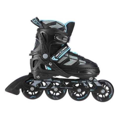 Łyżworolki NILS Extreme NA11201 czarne rozm. M (35-38)