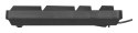 Activejet Klawiatura przewodowa membranowa K-3021 (USB 2.0; kolor czarny)