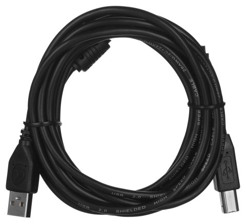 Kabel GEMBIRD CCF-USB2-AMBM-10 (USB 2.0 typu A M - USB 2.0 typu B M; 3m; kolor czarny) Kabel GEMBIRD CCF-USB2-AMBM-10 (USB 2.0 typu A M - USB 2.0 typu B M; 3m; kolor czarny)