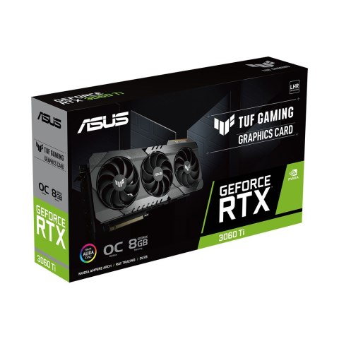 Karta graf.ASUS TUF GeF RTX3060TI O8GD6X GAMING 8GB (WYPRZEDAŻ) Karta graf.ASUS TUF GeF RTX3060TI O8GD6X GAMING 8GB (WYPRZEDAŻ)