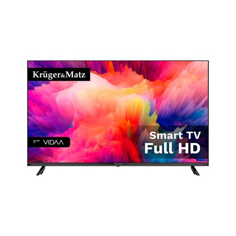 KRUGER & MATZ TELEWIZOR LED 43" FHD SMART DVB-T2/S2 H.265 HEVC KRUGER & MATZ TELEWIZOR LED 43" FHD SMART DVB-T2/S2 H.265 HEVC