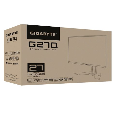 MONITOR GIGABYTE LED 27" G27Q 144Hz MONITOR GIGABYTE LED 27" G27Q 144Hz