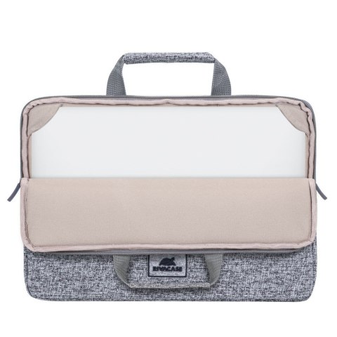 RIVACASE ETUI NA LAPTOP 13,3" ANVIK, JASNY SZARY, Z UCHWYTEM, Z MATERIAŁU WODOODPORNEGO RIVACASE ETUI NA LAPTOP 13,3" ANVIK, JASNY SZARY, Z UCHWYTEM, Z MATERIAŁU WODOODPORNEGO