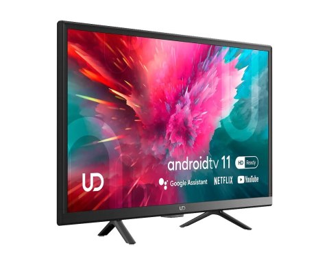 Telewizor 24" UD 24W5210 HD, D-LED, Android 11, DVB-T2 HEVC Telewizor 24" UD 24W5210 HD, D-LED, Android 11, DVB-T2 HEVC