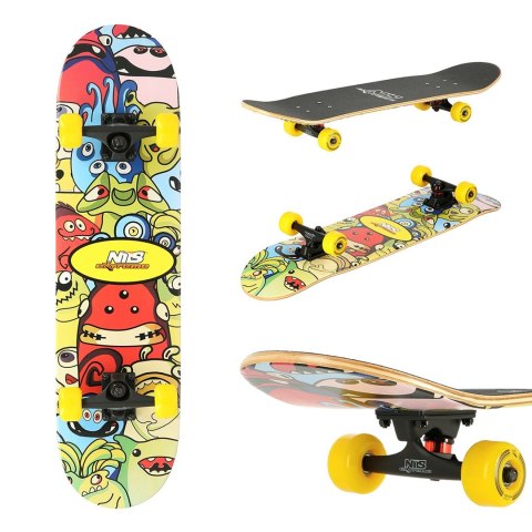 Deskorolka NILS EXTREME CR3108SA COLOR WORMS 1 Deskorolka NILS EXTREME CR3108SA COLOR WORMS 1