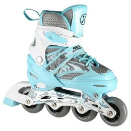 Łyżworolki NILS Extreme NA10602 niebieskie rozm. L (39-42)