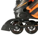 Łyżworolki NILS Extreme NA14112 czarno-pomarańczowe rozm. 38