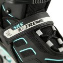 Łyżworolki NILS Extreme NA14174 A czarno-miętowe rozm. L (39-42)