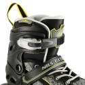 Łyżworolki NILS Extreme NA14198 czarno-żółte rozm. L (39-42)