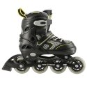 Łyżworolki NILS Extreme NA14198 czarno-żółte rozm. M (35-38)