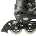 Łyżworolki NILS Extreme NA14198 czarno-żółte rozm. M (35-38)