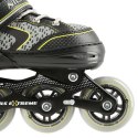 Łyżworolki NILS Extreme NA14198 czarno-żółte rozm. M (35-38)