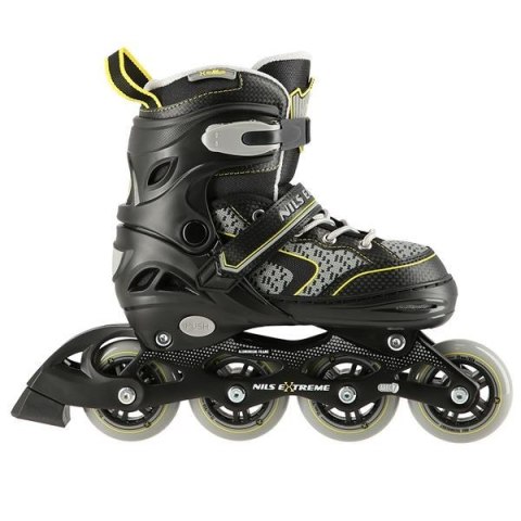 Łyżworolki NILS Extreme NA14198 czarno-żółte rozm. S (31-34) Łyżworolki NILS Extreme NA14198 czarno-żółte rozm. S (31-34)