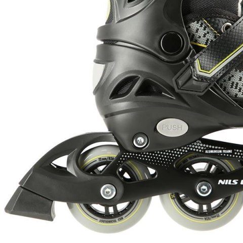 Łyżworolki NILS Extreme NA14198 czarno-żółte rozm. S (31-34) Łyżworolki NILS Extreme NA14198 czarno-żółte rozm. S (31-34)