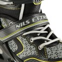 Łyżworolki NILS Extreme NA14198 czarno-żółte rozm. S (31-34)