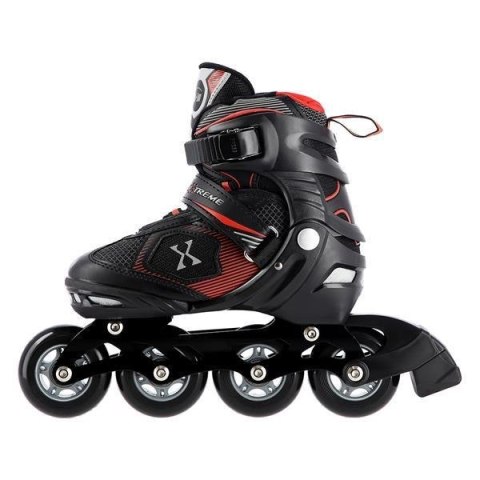 Łyżworolki NILS Extreme NA9080 czarno-czerwone rozm. L (39-42) Łyżworolki NILS Extreme NA9080 czarno-czerwone rozm. L (39-42)