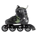 Łyżworolki NILS Extreme NA9080 czarno-zielone rozm. L (39-42)