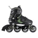 Łyżworolki NILS Extreme NA9080 czarno-zielone rozm. M (35-38)