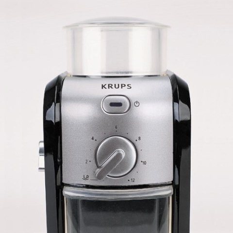 Młynek elektryczny do kawy Krups GVX242 (110W; żarnowy; kolor czarny, kolor srebrny) Młynek elektryczny do kawy Krups GVX242 (110W; żarnowy; kolor czarny, kolor srebrny)