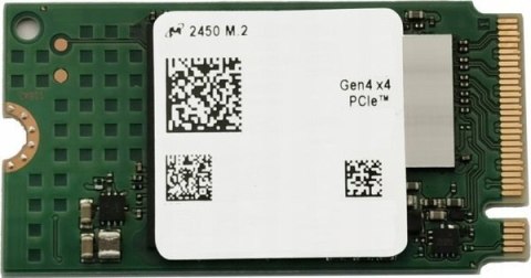 Dysk SSD Micron 2450 2242 256GB PCI-E Gen4 x4 NVMe Dysk SSD Micron 2450 2242 256GB PCI-E Gen4 x4 NVMe