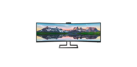 Monitor Philips 499P9H/00 (48,8"; VA; 5120x1440; DisplayPort, HDMI x2; kolor czarny) Monitor Philips 499P9H/00 (48,8"; VA; 5120x1440; DisplayPort, HDMI x2; kolor czarny)