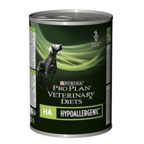 PURINA PRO PLAN VETERINARY DIETS HA Hypoallergenic - mokra karma dla psa - 400 g PURINA PRO PLAN VETERINARY DIETS HA Hypoallergenic - mokra karma dla psa - 400 g