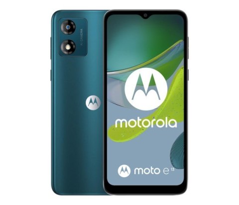 Smartfon Motorola Moto E13 2/64GB 6,5" IPS 1600x720 5000mAh Dual SIM 4G Aurora Green Smartfon Motorola Moto E13 2/64GB 6,5" IPS 1600x720 5000mAh Dual SIM 4G Aurora Green