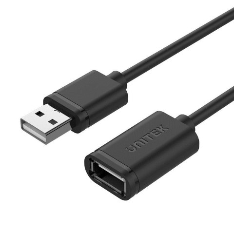 UNITEK PRZEDŁUŻACZ USB 2.0 AM-AF 3M, Y-417GBK