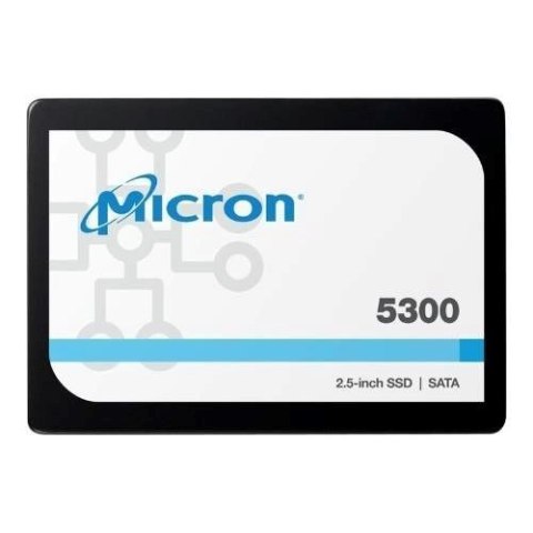 Dysk SSD Micron 5300 MAX 3.84TB SATA 2.5" MTFDDAK3T8TDT-1AW1ZABYYR (DWPD 5) Dysk SSD Micron 5300 MAX 3.84TB SATA 2.5" MTFDDAK3T8TDT-1AW1ZABYYR (DWPD 5)