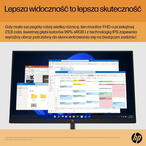 MONITOR HP LED 23,8" E24 G5 (6N6E9AA) MONITOR HP LED 23,8" E24 G5 (6N6E9AA)