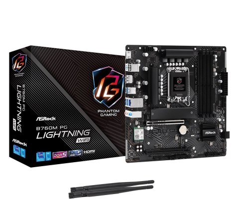 Płyta główna Asrock B760M PG Lightning WiFi Płyta główna Asrock B760M PG Lightning WiFi