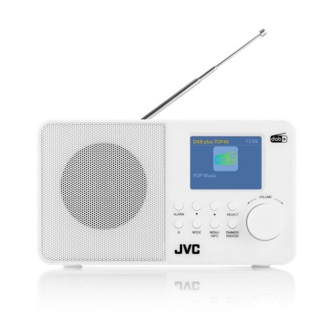 Radio JVC DAB RA-E611W-DAB white Radio JVC DAB RA-E611W-DAB white